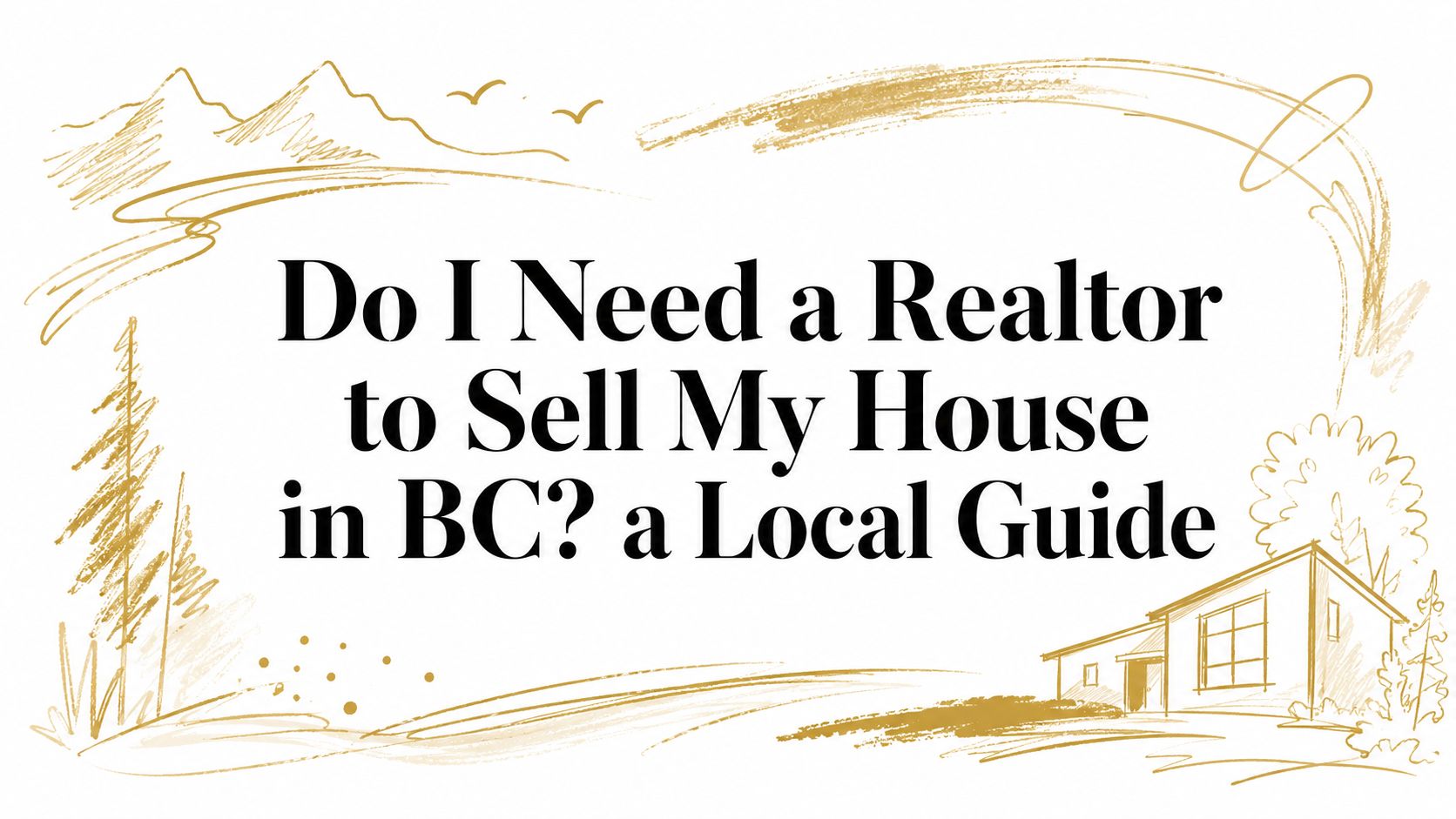 Do I Need a Realtor to Sell My House in BC? a Local Guide