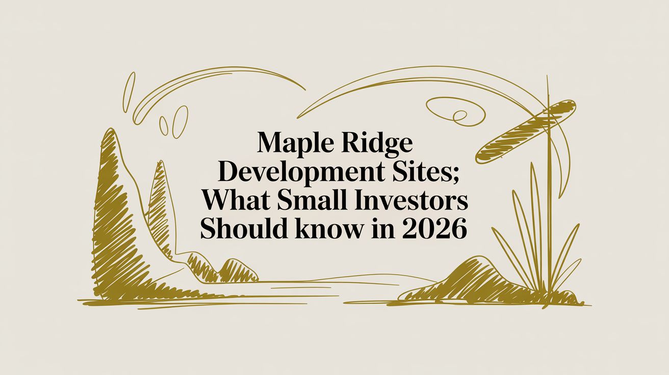 Maple Ridge Development Sites: What Small Investors Should Know in 2026