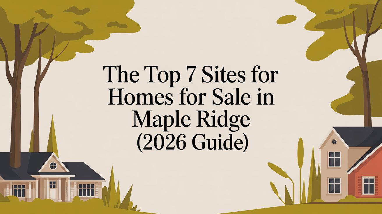 The Top 7 Sites for Homes For Sale In Maple Ridge (2026 Guide)