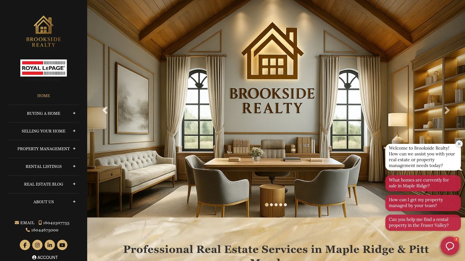 Royal LePage Brookside Realty Property Management