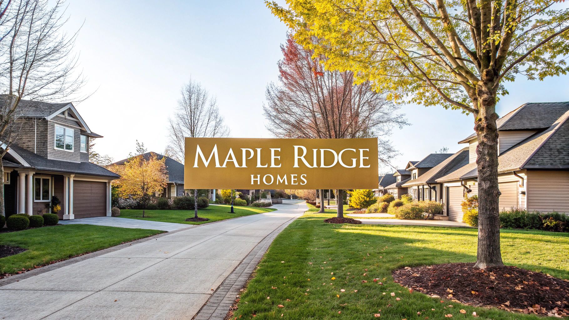 Homes for Sale Maple Ridge: 2026 Market Guide