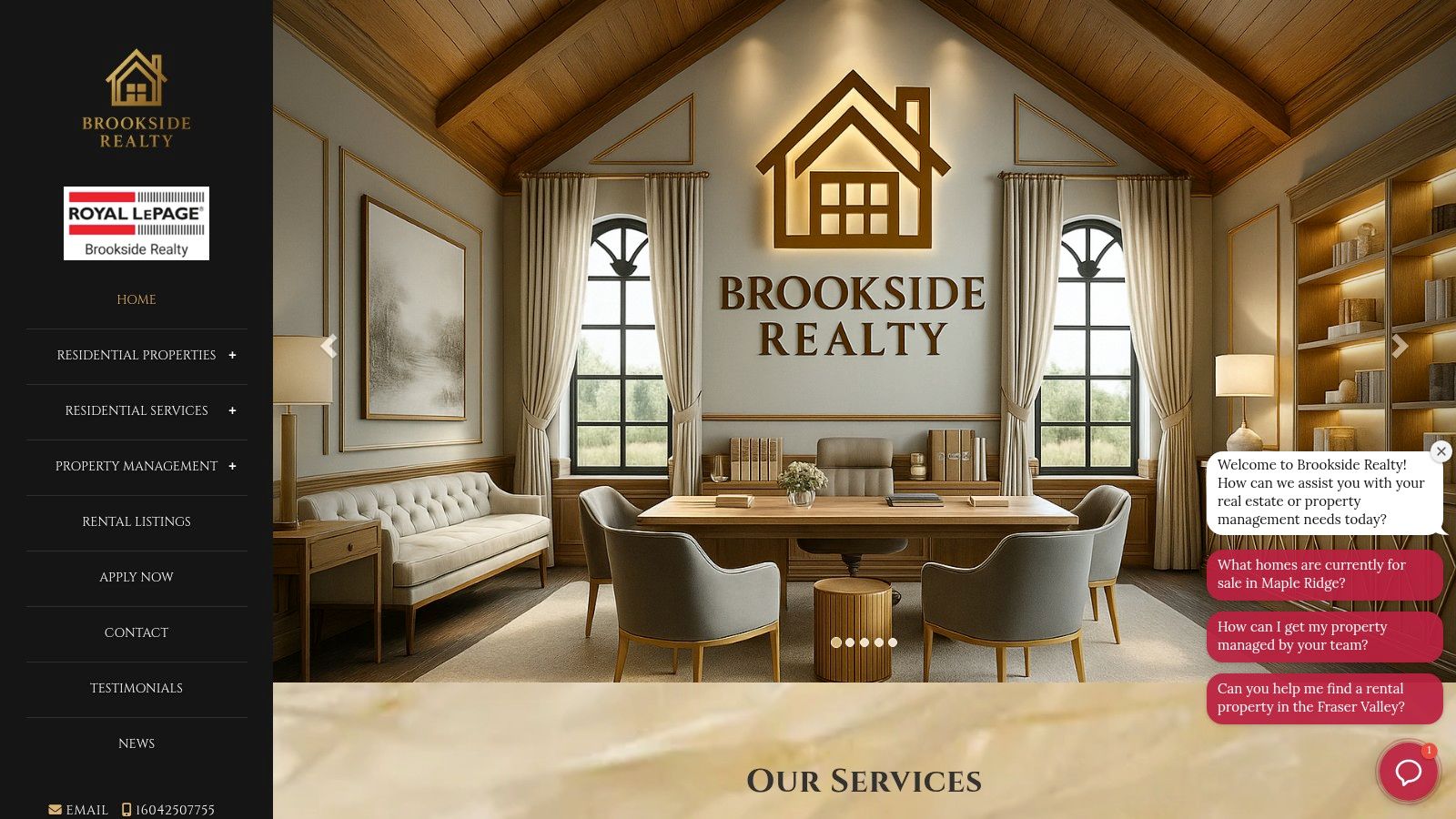 Your Local Experts: Royal LePage Brookside Realty