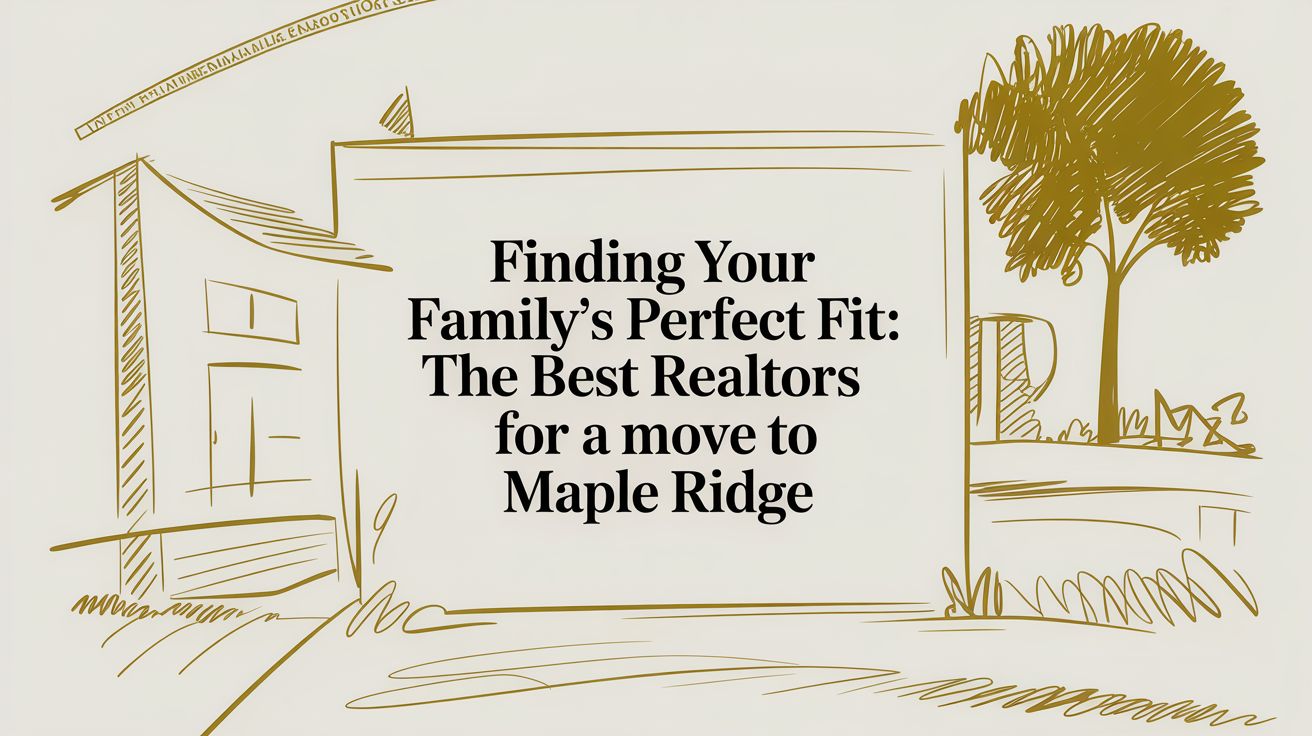 Finding Your Family's Perfect Fit: The Best Realtors for a Move to Maple Ridge