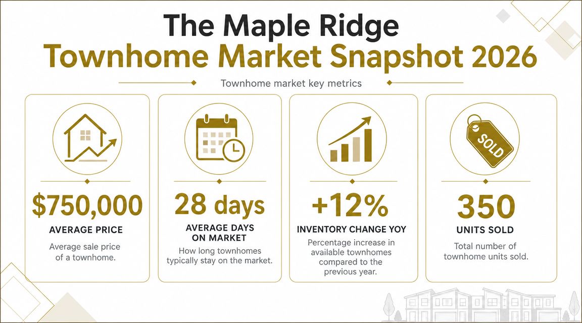 The Maple Ridge Townhome Market Snapshot 2026