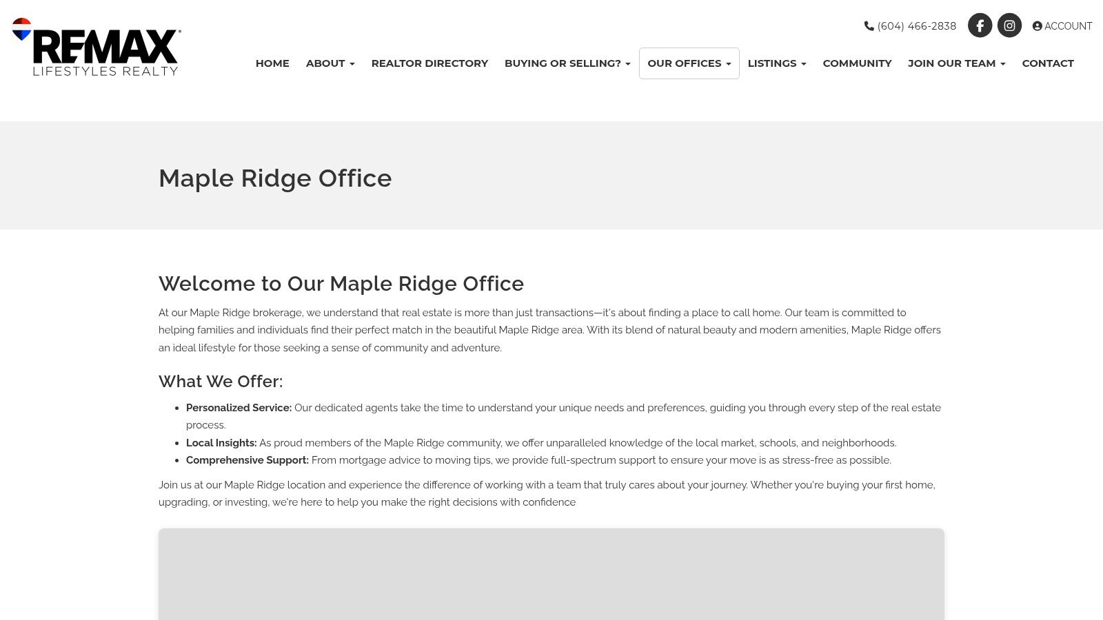 RE/MAX Lifestyles Realty – Maple Ridge Office